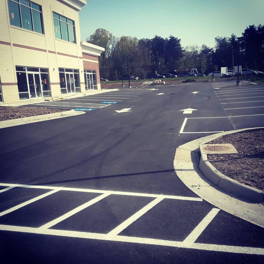 Commercial Asphalt Paving in Northern Virginia by A-Pak Paving