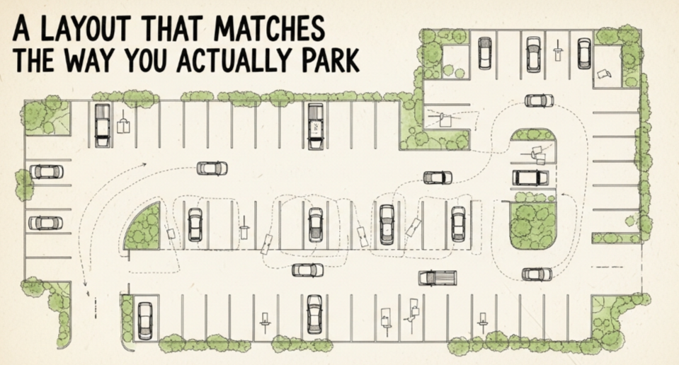 Feature #2: A Layout That Matches the Way You Actually Park