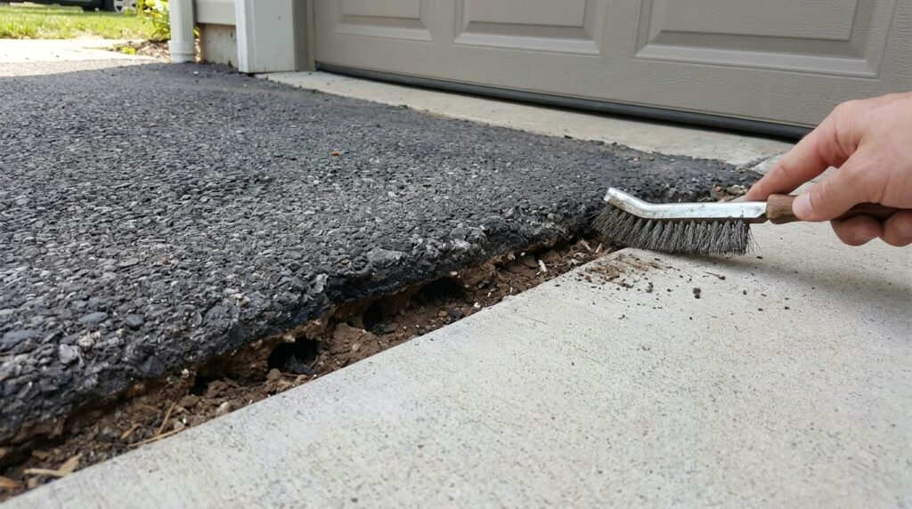 How to Fix a Driveway Sinking Near the Garage Apron
