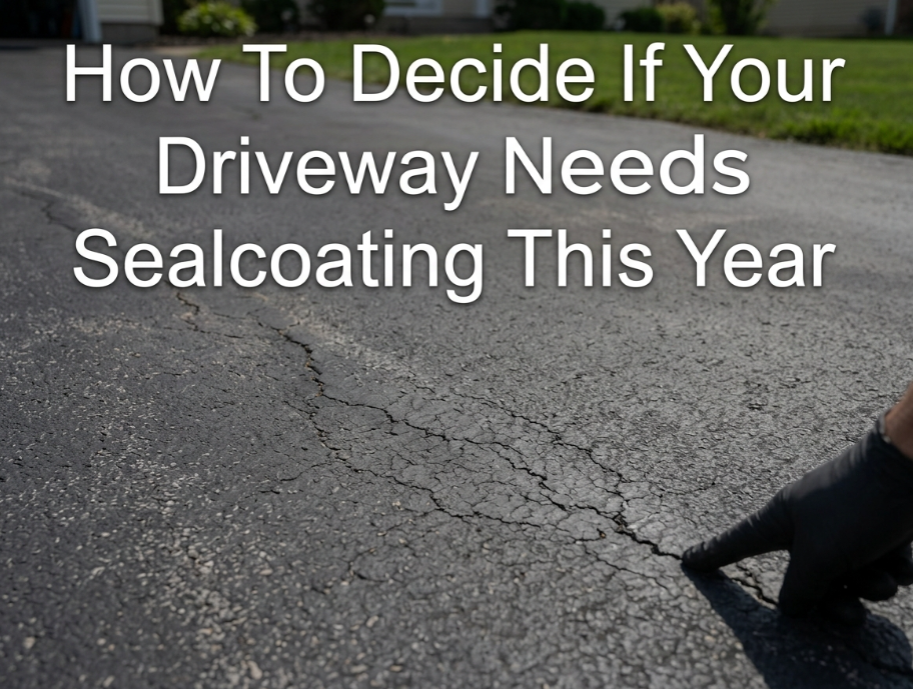 How To Decide If Your Driveway Needs Sealcoating This Year