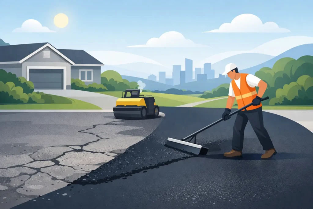 When to Resurface Asphalt Driveway