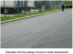 Layer 3Tire Scuffing and Indentations - A-Pak Paving - Northern Virginia